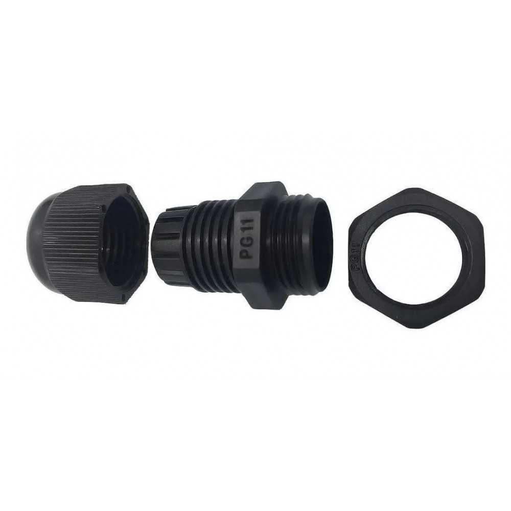 Conector Gl Ndula Pl Stico Impermeable Pg