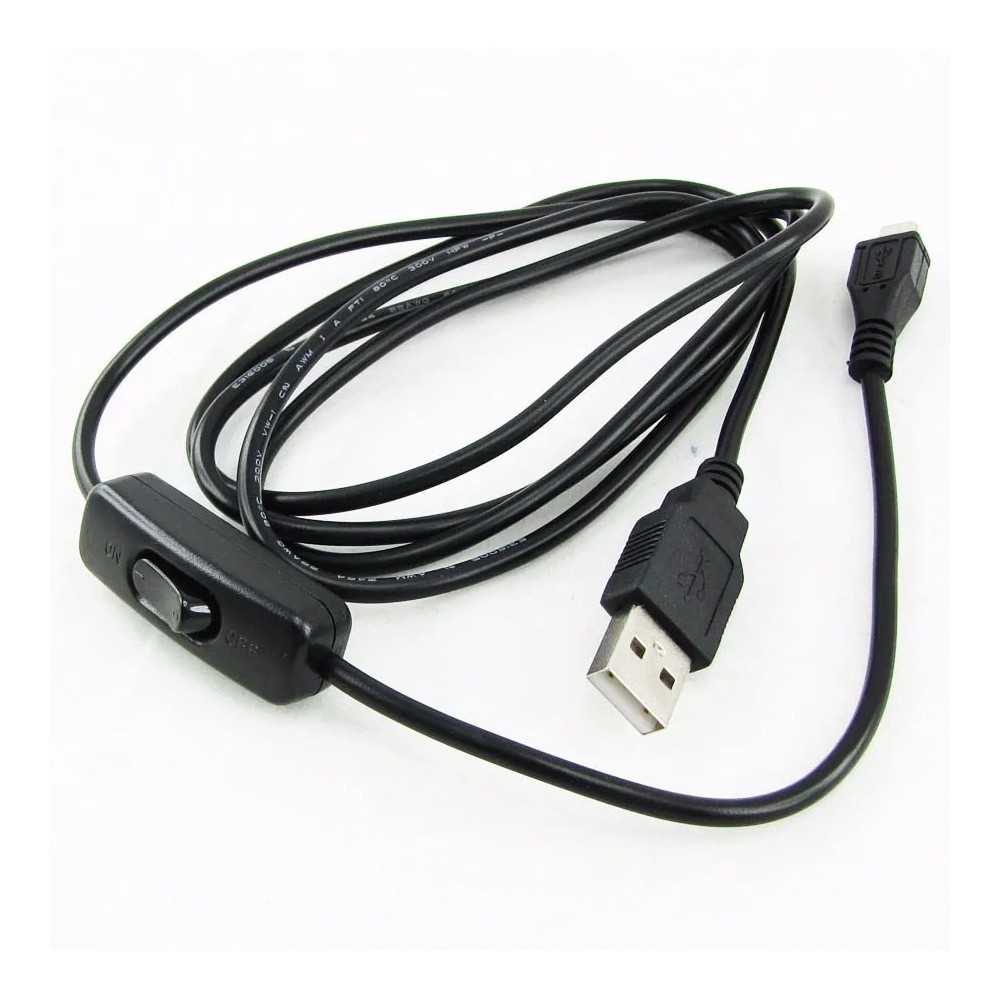 Cable USB con interruptor