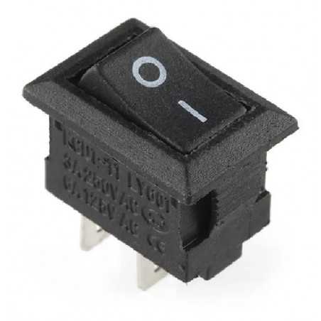 Botones Interruptores Mini Rocker Switch ON/OFF 2 Patas (Pequeño)
