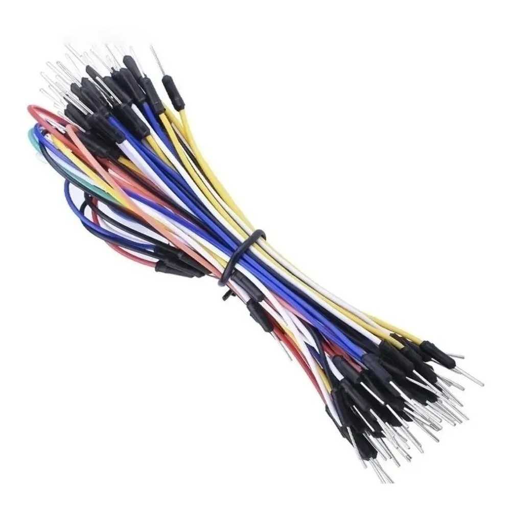 Paquete Jumpers Cable Dupont Varios Tama Os M M Protoboard Arduino Pic