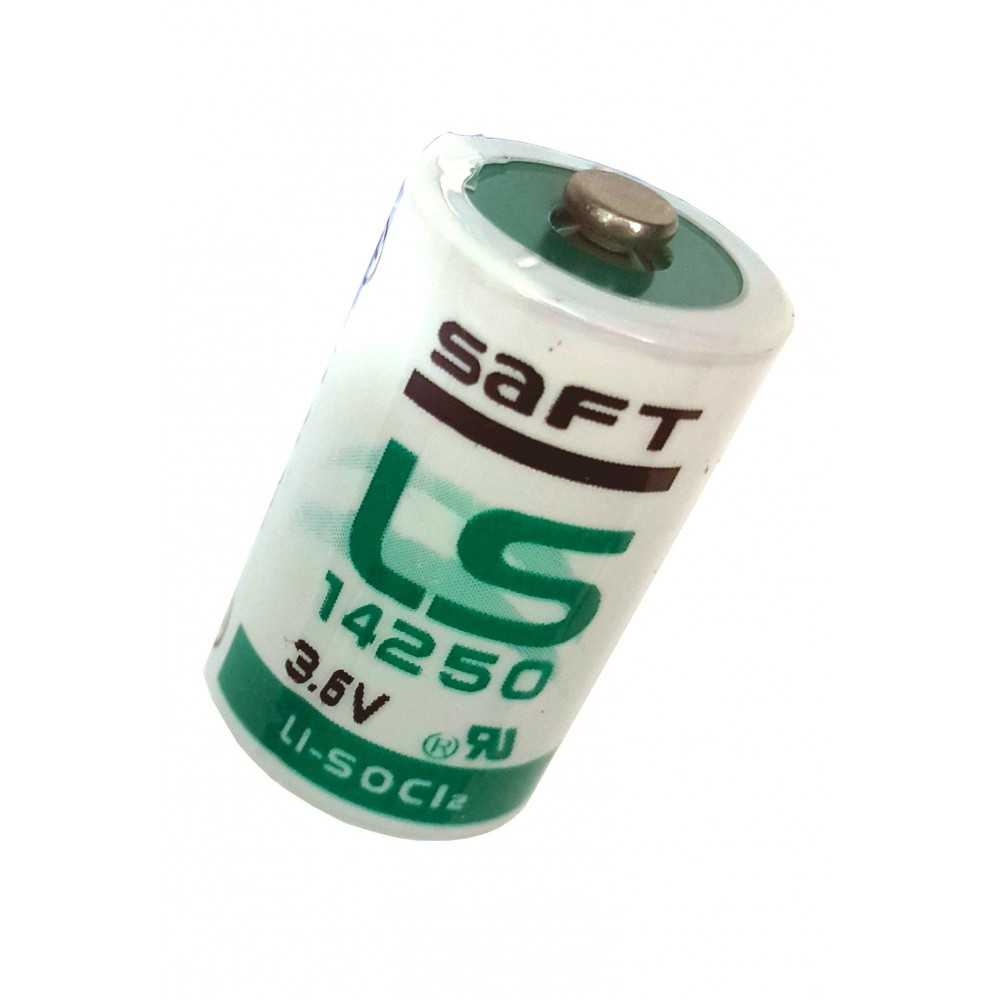 Pile lithium LS14250 - 1/2AA - 3.6V - 1200mAh + Connecteur