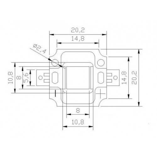 LED 10W Blanco Frío 6500k...