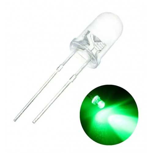 LED Verde Ultrabrillante 5mm