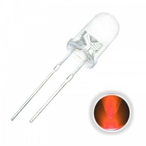 LED Naranja Ultrabrillante 5mm