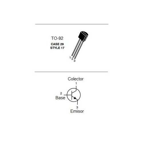 Transistor bipolar BC337-40...