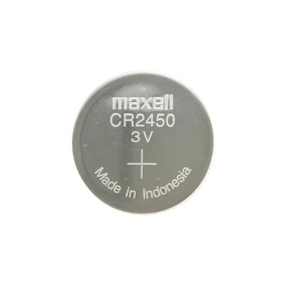 Pila Batería Maxell 2450 Mod: CR2450 3V Tipo Botón