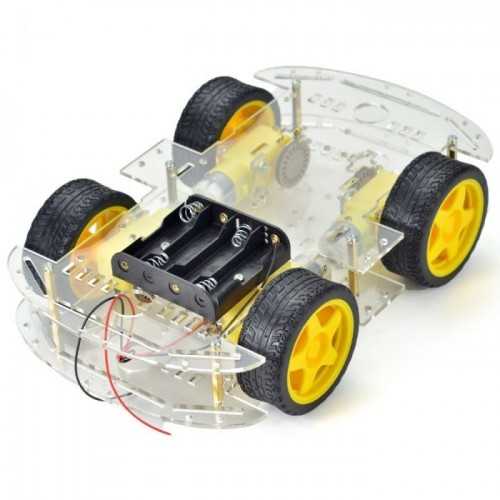 Kit Chasis De Carro Robot 4...