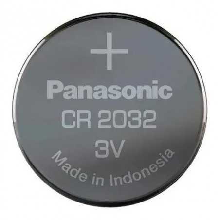 5x Blister Pila Batería Panasonic 2032 Mod: CR2032 3V 225mAh Tipo Botón