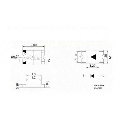 LED SMD 0805 VERDE