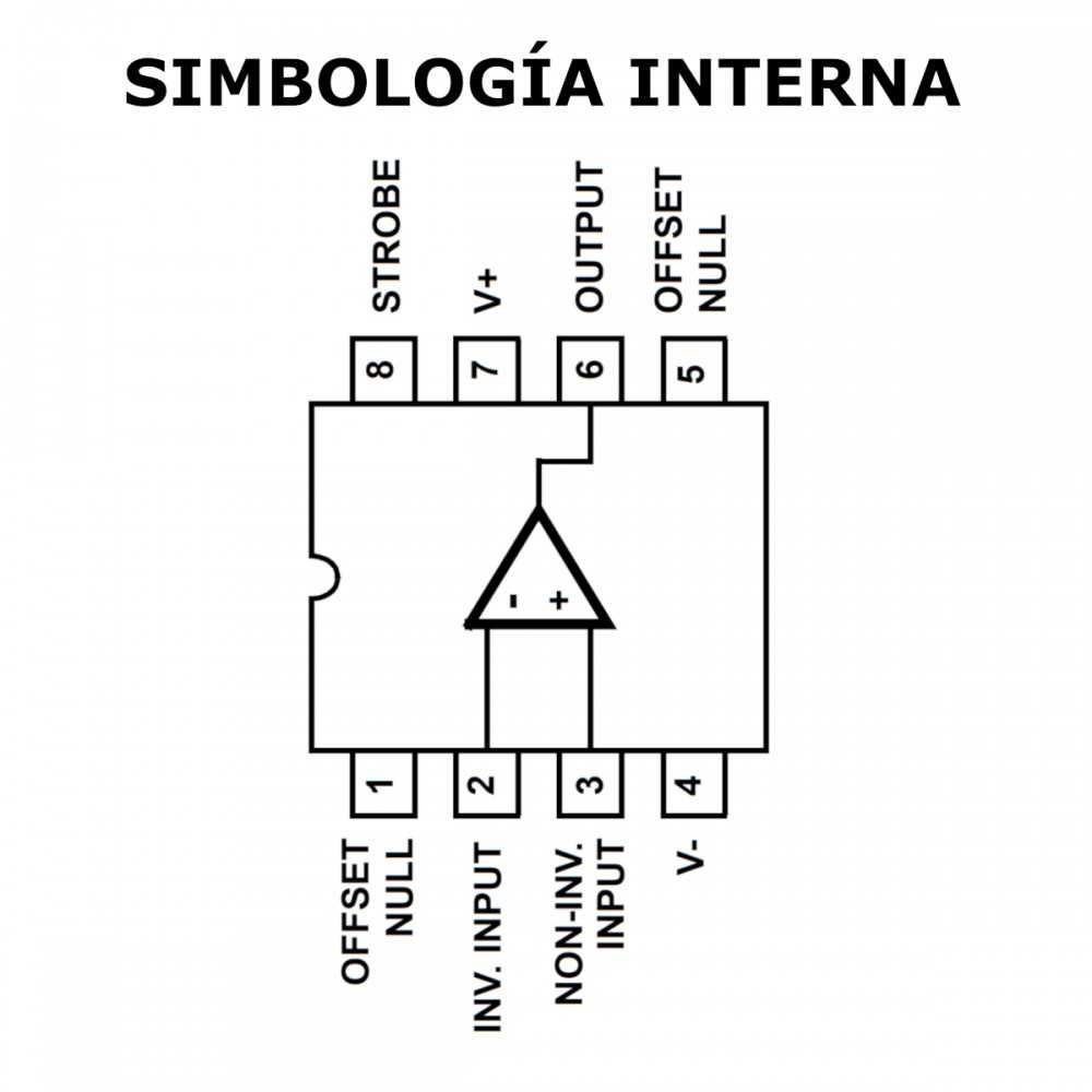 CA3140EZ Circuitos Integrados Amplificador Operacional BI-MOS Mod ...